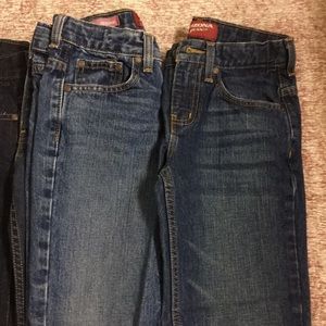 4- Boys size 8 jeans